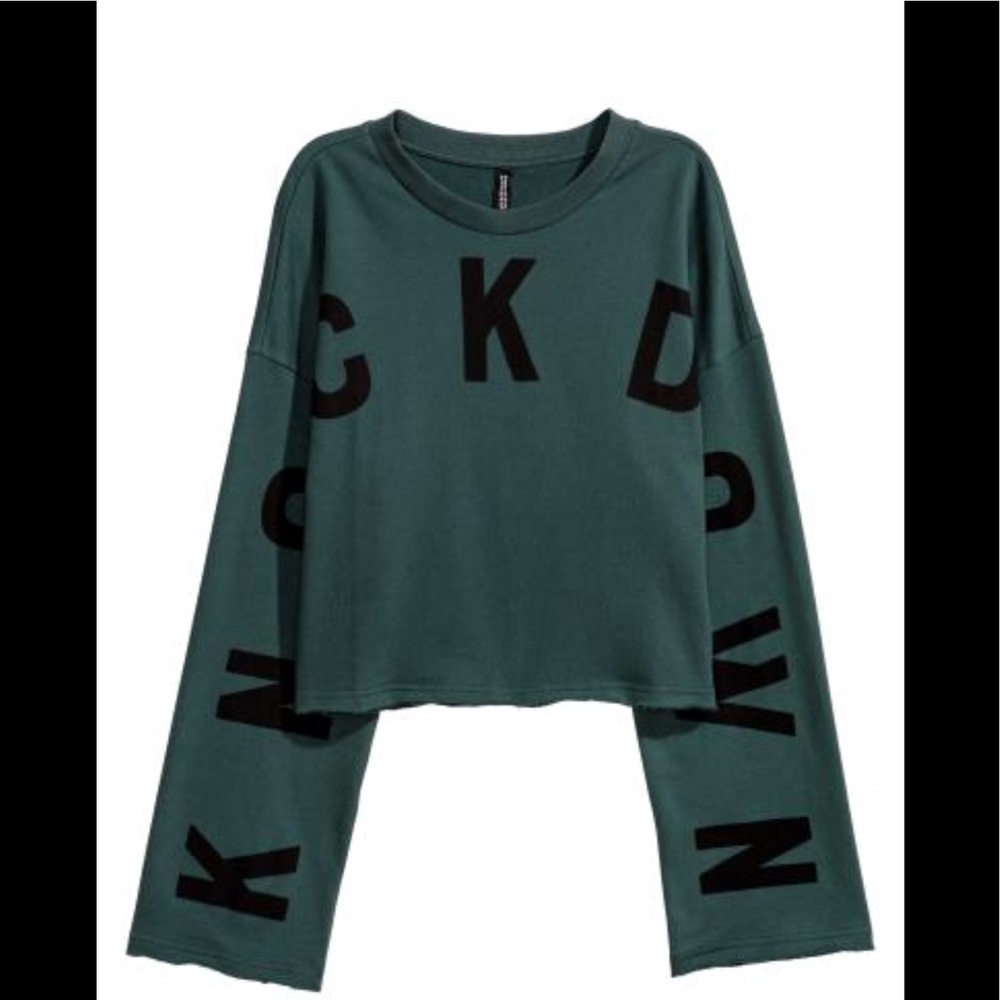H&M knockdown sweatshirt